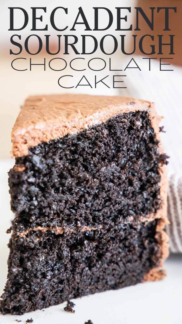Sourdough Discard Chocolate Cake Recipe