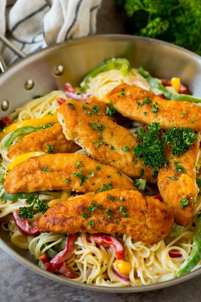 Recipes With Chicken Tenders And Pasta